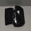 Femuar Lunch bag for Men Women Adults Small for Office Work Picnic - Reusable Portable Lunchbag, Black