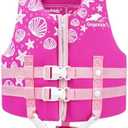 Gogokids Toddler Swim Vest, Kids Floaties – Boys & Girls Buoyancy Jacket, Swimming Aid for Pool & Beach, Fits 7-8 Years