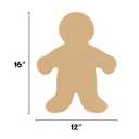 Hygloss Products HYG68216 People Cut-Out, 16" Me Kid, Grade: 9 (Pack of 24), Assorted