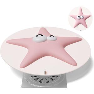 Bathtub Drain Stopper Cover - Silicone Bath Tub Stopper, Shower Drain Stopper, Drain Cover, Flat Drain Plug for Kitchen, Bathtub and Laundry, Cute Bathroom Accessories, 6 Inches, Pink