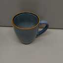 GBHOME Ceramic Coffee Mugs Set of 6, 12oz Stoneware Coffee Mugs Set For Dad Mom Women MEN, Light Weight Ceramic Coffee Cups for Latte/Tea/Beer/Hot Cocoa, Dishwasher & Microwave Safe (Space Blue)