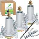 3 Pack 587819701 Spindle Assembly Replace 532187281 587820301 532187292 587253301 532192870 587125401 192872 for Husqvarna 48" 54" Z254 YTH2348 RZ5424 LGT2654 YTH24K48 YTH24V48 YTH24V54 Decks