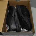 Skechers Women's Nampa - Wyola Food Service Shoe (8.5 Wide, Black Polyurethane)