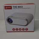 GPX 1920 x 1080 Native Resolution, 1080p Max Projector with Bluetooth Transmitter, 2000 Lumens