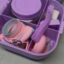Aimsnk Kids Lunch Box Set -12oz Insulated Food Jar, Thermal Bag,Leakproof Lunch Food Containers Cutlery (BPA Free)-Gift for Girls/Boys Age 3-10(Blue)