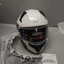 CYRIL Full Face Motorcycle Helmets for Adults Men & Women with Tinted and Clear Visor Meet Dot Approved, Large