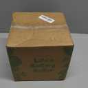 LE TAUCI Ceramic Plant Pots, 5.1 + 6.4 Inch Footed Pots for Plants, Modern Flower Pots for Home and Office, Indoor Planters with Drainage, Reactive Glaze White