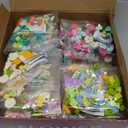 TOY Life 36 Pack Party Favors for Kids, Tiny Plants Mini Flowers Building Blocks Set for Classroom Prize, Flowers Botanical Succulents Building Toy with Gift Cards, Birthday Gifts for Boys Girls 6+