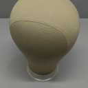 22 Inch Wig Head for Wig, Canvas Mannequin Head with Mount Hole, Manikin Head for Wig Making, Styling and Display, Head Contour More Realistic