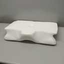 Neck Haven Pillow for Sleeping Ergonomic Sleep Apnea Snoring Pillow with Memory Foam Neck Head Shoulder Support Pillows for Side,Back,Stomach Sleeper (White)