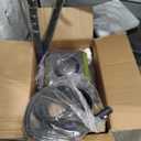 Steam Cleaner: 1650W, Fast 50-Sec Heat-Up-21-Piece Kit Refill Anytime-No Cooling-Detachable Hose Steamer Mop for Home Use Car Bed Bathroom Tile Grout Floor Cleaning And More Black