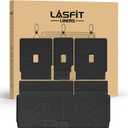 LASFIT Floor Mats&Cargo Backrest Mat for 7&8 Seats Ford Expedition Standard & Lincoln Navigator Standard 2025 2026,Costom Fit All Weather Protection TPE Easy Clean Floor Liners,4pcs.