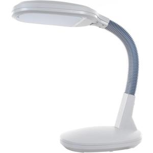LED Desk Lamp - Sunlight Lamp with Adjustable Gooseneck Arm - Home and Office Desk Lamps Great for Reading and Crafting by Lavish Home (White) (26")