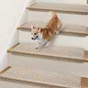 Bullnose Carpet Stair Treads for Wooden Steps Indoor 9" x 28"
