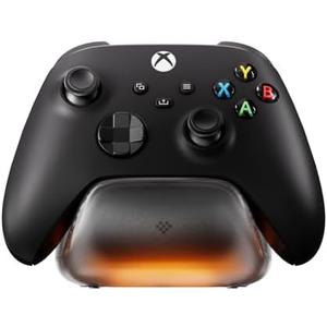 8BitDo Charging Dock for Xbox Wireless Controllers, Xbox Charging Station with Magnetic Secure Charging and Light Adjustment for Xbox Series X|S and Xbox One Controller - Officially Licensed (Black)