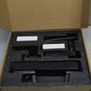 Fingerprint Door Lock with Handle Sets, BEBASIA Keyless Entry Door Lock, Bluetooth Front Handle Set, Smart Deadbolt, Electronic Keypad Digital Lock with Handle, Black