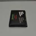 USB Cable Organizer Clips Cord Holder,10 Packs (3-5-7-Slots) Black Self Adhesive Desk Cord Cable Management