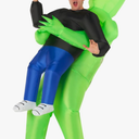Morph Inflatable Alien Costume Adult, Alien Inflatable Costume Adult, Blow Up Alien Costume Adult, Alien Abduction Costume, Kidnapped By Alien Costume, Halloween Inflatable Costumes Adult Funny