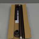 SUNALLY Shower Curtain Rod Adjustable 32-47 Inch, Spring Tension Shower Rods Stainless Steel Telescoping Curtain Rod for Bathroom, No Drilling, No Slip, No Rust, Bronze