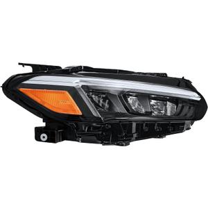 PENSUN LED Headlights Assembly Fit for 2022 2023 Honda Civic Sport Touring 11th Gen Civic, Car Headlight Replacement 33150-T20-A21 (Right Passenger Side)