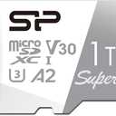 Silicon Power 1TB Superior Micro SDXC UHS-I (U3), V30 4K A2,High Speed MicroSD Card, Compatible with Nintendo-Switch (Grey)