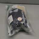 Eleplus 3 Pieces Deep V Wireless Bras for Women Seamless Comfy Bralettes Lightly Lined Multicolors Pack (X-Large, Black+black+beige)