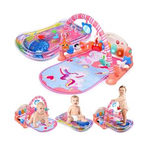 Windidi Baby Gyms Play Mats with Tummy Time Water Mat, Activity Mat Play Piano Gym with 5 Sensory Toys for Babies, Music and Lights Boy & Girl Gifts for Infant Newborn Babies 03 46 69 612 Months Windidi Baby Gyms Play Mats with Tummy Time Water Mat, Activity Mat Play Piano Gym with 5 Sensory Toys for Babies, Music and Lights Boy & Girl Gifts for Infant Newborn Babies 03 46 69 612 Months