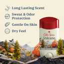 Old Spice Men's Antiperspirant & Deodorant Volcano with Charcoal, 2.6oz (Pack of 3) with Travel-Size Swagger Body Wash