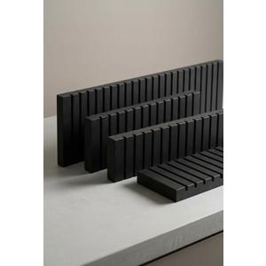 Magnetized engrated black 4 pcs 11 3/4" X  1/2