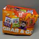 SkinnyPop Sweet & Salty Variety Pack, SkinnyPop Original and Kettle Corn, Dot's Cinnamon Sugar Pretzels, Reese's Popcorn, On-the-Go Snacks, Individually Sized Bags, (15 Count), Best By: 03/20/2026