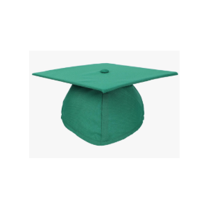 Unisex Adult Matte Graduation Cap with Tassel Year Charm 2025 Pack of 2