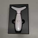 7 Color Neck Face Massager Tool, Facial Massager for Skin Care at Home, Face Sculpting Tool with Thermals, Vibration (White)