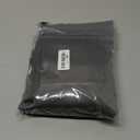 RYB HOME French Door Curtain - Blackout Privacy Thermal Insulated Window Curtain for Patio Glass Front Entry Back Door Kitchen Bedroom, Self Adhesive No Rod Needed, W26 x L69 inch, 1 Panel, Gray (Grey)