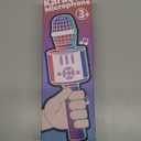 Amazmic Kids Karaoke Microphone Machine Toys for Girls Bluetooth Microphone with LED Light, Easter Basket Stuffers Christmas Birthday Gift for Girls Boys 3-12 Year Old Kids Toys(Blue)