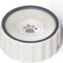 Dog Water Bowl No Spill 70oz/2L Large Capacity Dispenser Non Slip No Splash Bowl Pet Slow Feeder No Drip Dog Water Bowl on Vehicle Slow Water Bowl for Dogs and Cats (White)