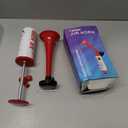 Handheld Air Horn, BANHAO Aluminum Loud Noise Maker Safety Boat Car Sports Events Handheld Air Pump Loud Safety Horn for Boats