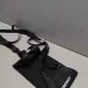 Airplane Foot Hammock, No Collapse Foot Rest for Plane Travel with Extended Adjustment Strap, Portable Desk Foot Hammock with Thickened Foam, Foot Sling Travel Essentials to Relax Your Feet