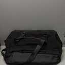 Weekender Duffel | Expandable Carry On Luggage Bag for Travel, Durable Construction, Quick Release Buckles, Deep Black