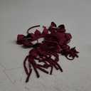 DEEKA Burgundy School Hair Accessories Set 13 Pcs Uniform Hair Bow Headband Clips Hair Ties Curly Korker Bows for Little Toddler School Girls (Burgundy)