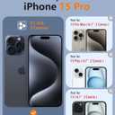FNTCASE for iPhone 15 Pro Case: Clear Phone Cases Compatible with Magsafe Slim Anti Yellowing Military Grade Drop Protection Rugged Shockproof Protective Transparent Cell Phone Cover (B-Clear)