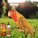 Multi-Vitamin for Birds, High-Potency Vitamin & Mineral Supplement for Pet Birds 2.0 Ounce