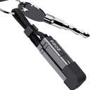 pzoz Multi Charging Cable Keychain Charger Cable with LED Display, 4-in-1 Multi USB C Fast Charging Combo Lightning/Type C/USB A/USBC for iPhone iPad MacBook AirPods Samsung Google (60W, 7.3 inchs)