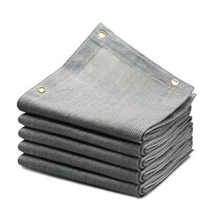 xihakey 90% Sun Shade Cloth, 10X10Ft Pergola Shade Cover, Reinforced Grommets, UV Protected Shade Fabric Privacy Screen Canopy Ideal for Pergola, Patio, Garden, Porch, Deck & Backyard Retreats