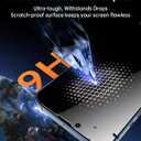 UNBREAKcable 2PCS Screen Protector for iPhone 13 Pro - 1 Privacy Tempered Glass+1 Clear Glass Double Shatterproof [Installation Frame] [9H Hardness] [Case Friendly] Anti-Scratch for iPhone 6.1 inch