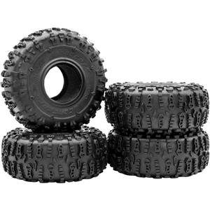 RC Car 2.2Inch Rubber Tyre 150X65mm 2.2 Wheel Tires Set for 1/10 RC Crawler Wraith RR10 RBX10 Capra SCX10 Jeep Wrangler