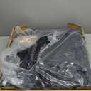 DUMOS 54-inch Indoor Cat Tree Tower Multi-Level Pet House for Large Cats with 2 Condos, Scratching Posts, Round Platform, Small Ladder, and Toys  Perfect for Cats of All Ages, Dark Grey