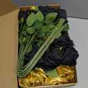 72 Pcs Artificial Roses Gold, Black Fake Silk Roses Realistic Roses Faux Flower Indoor Wedding Home Decor, Birthday Decorations