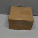 DoubleFill 24 Set DIY Wood Christmas Gingerbread House Paint Craft Kit Unpainted Ceramics Plaster Keepsake with Painting Set for Christmas Holiday Party DIY Art Project Decoration Paint Brushes