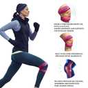 Dual Patella Strap - Double-Strap Open Patella Knee Support, Breathable & Stable Design (2-Pack,Pink, Size M)