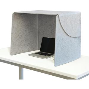 Desk Privacy Panel for Office, Sound Absorbing Cubicle Desk Divider